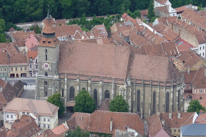 2-Day Small-Group Tour to Dracula's Castle, Rasnov Fortress, Peles Castle, Sighisoara and Libearty Brown Bear Sanctuary with Overnight in Brasov - Sighișoara citadel: clock tower, guild towers, and 175 covered steps