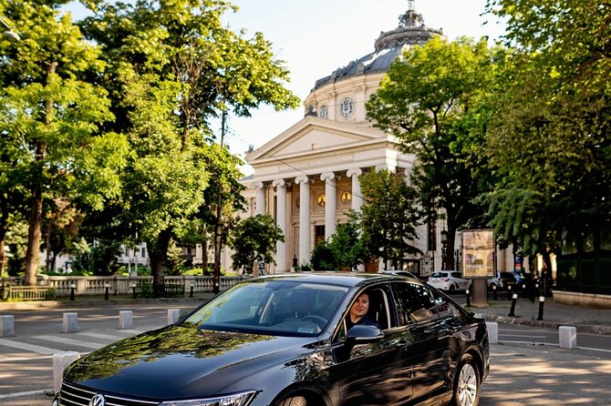 4h Bucharest Panoramic Tour by Car with stops - Biserica Bucur and Universității Square: adding human scale