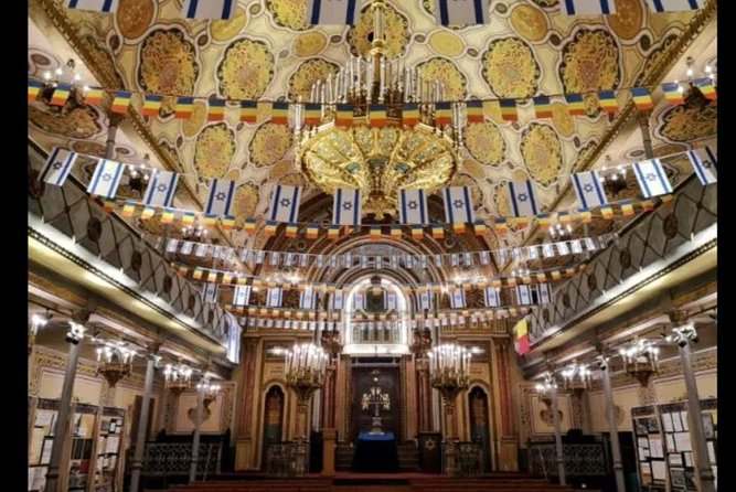 4h Jewish Legacy in Bucharest - Private Tour by Car and Walking - Choral Temple: an active synagogue with a documented fight to survive