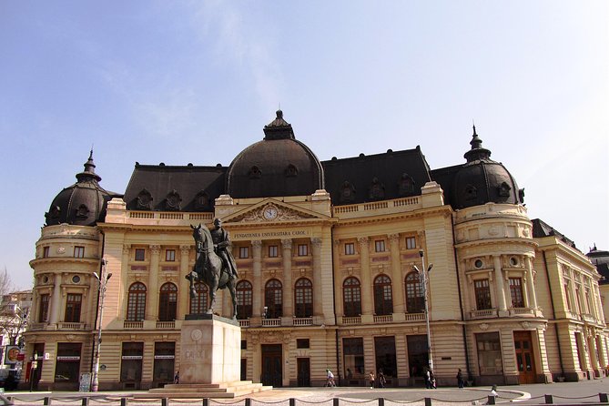 Bicycle Sightseeing in Bucharest - Ateneul Roman (optional entry): the city’s architectural symbol