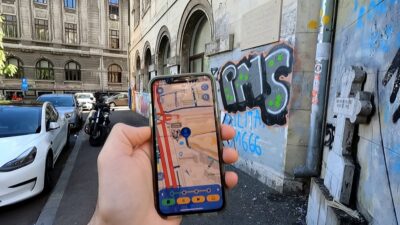 Bucharest 1989 Revolution Walking Tour with Smartphone App - Getting started with the Leplace World app (and keeping it simple)