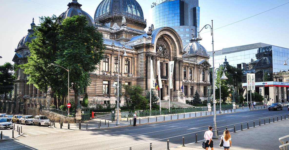 Bucharest: 2-Hour City Highlights Bike Tour - Old City Center landmarks: Old Court Citadel, Manuc’s Inn, Stravopoleos Church