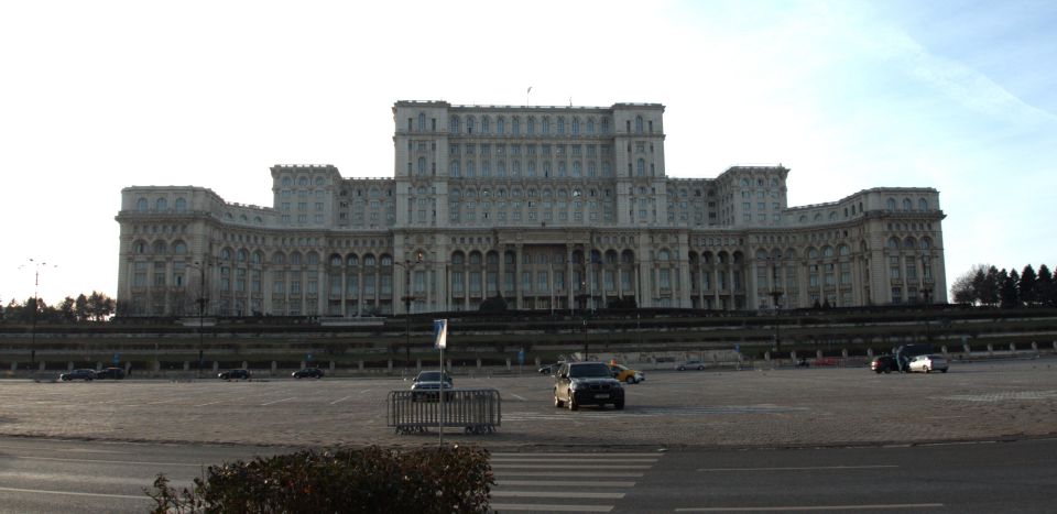 Bucharest by car - full day 'stop and visit' experience - Parliament and Power-Era Stops: Palace of the Parliament and Ceaușescu’s Shadow