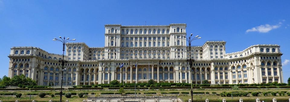 Bucharest city tour by car - Romanian Athenaeum: culture that balances the politics