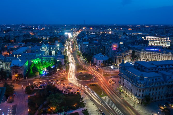 Bucharest City Tour by Night - Palace of the Parliament after dark: the wow factor stop