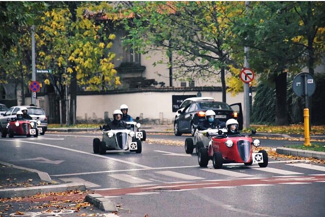 Bucharest: CityTour in one of a kind mini hot rod - Your one-hour driving experience: training, traffic skills, and real momentum