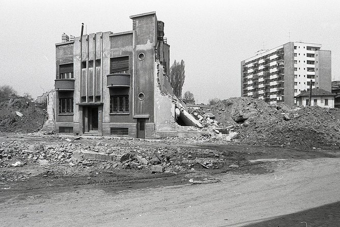 Bucharest Communist Bike Tour - Casa Radio: unfinished plans and the idea of a built museum