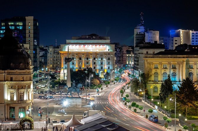 Bucharest Evening Tour and Traditional Dinner - 3 hours - Getting Picked Up at 7:00 and Touring in a Small Group