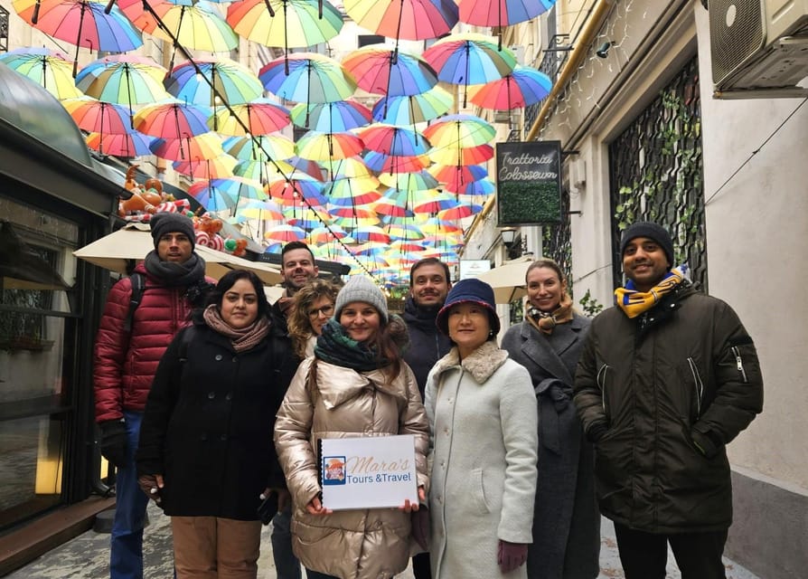 Bucharest: Guided Walking Tour with Romanian Snack - End at the Romanian Athenaeum: Optional Ticket, Good Photo Opportunity