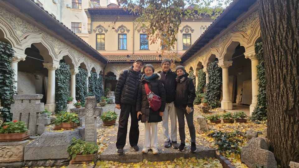 Bucharest: Guided Walking Tour with Romanian Snack - St. Anthony’s Church and the Royal Court Ruins: Where Old Bucharest Still Breathes