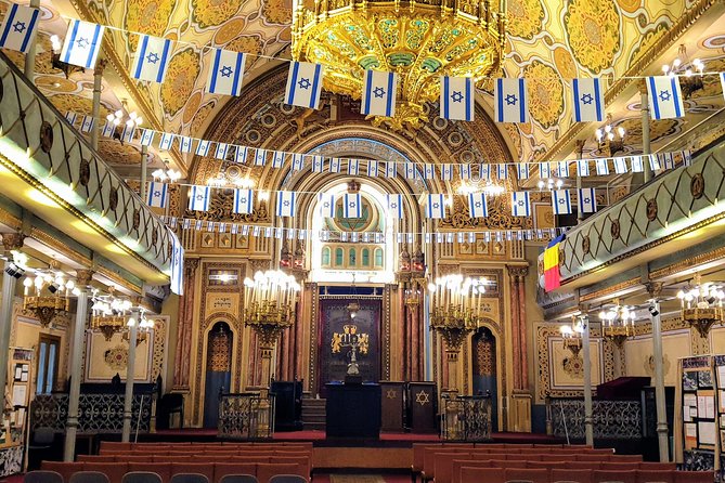 Bucharest Jewish Heritage | Holocaust Memorial | Private Car Tour - The Choral Temple and the State Jewish Theatre: small stops, real context