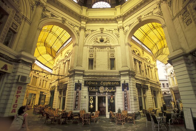 Bucharest one day tour with Parliament Palace and Village Museum - Ateneul Roman and cultural Bucharest: a concert hall as a nation marker