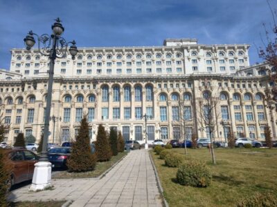 Bucharest: Parliament Senate Entry Tickets and Guided Tour - Getting In: Courtyard Entrance, Security, and the Guide Meeting Point