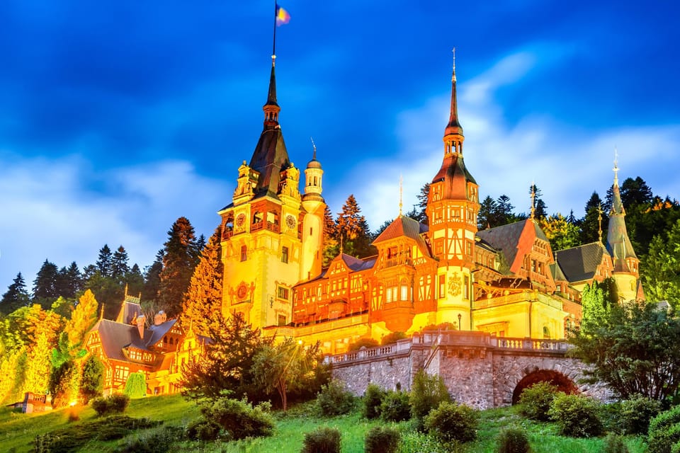 Bucharest: Peles & Dracula's Castle and Brasov Full-Day Trip - Getting to Peleș and Bran: Central Pickup, Comfortable Bus, Smart Flow
