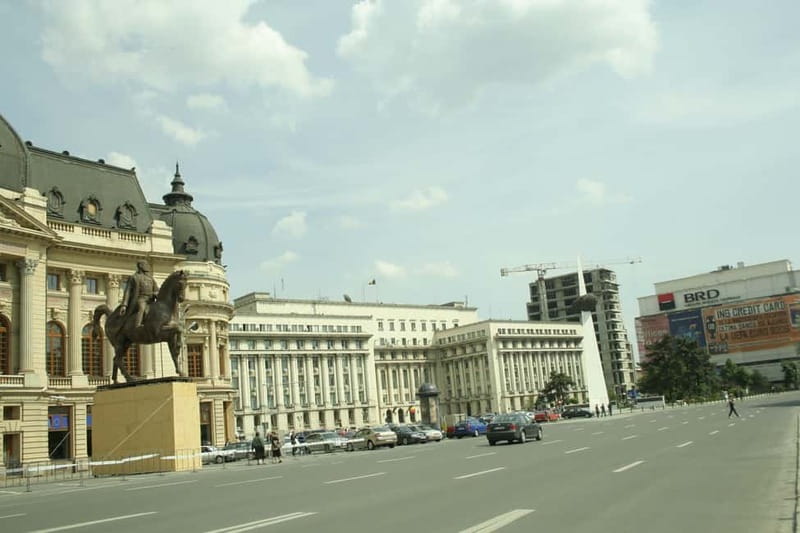 Bucharest Private City Tour 4h with Hotel Pickup & Drop-Off - Revolution Square: Where Bucharest Turns Into a Timeline