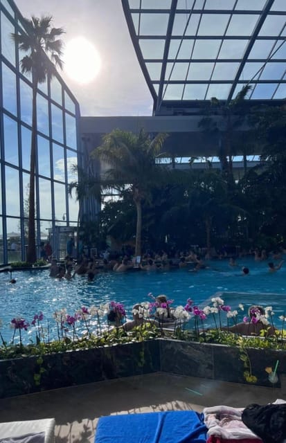 Bucharest: Therme Night Show Ticket with Transfer - Yoga and Pilates: included classes, but don’t overpack your expectations