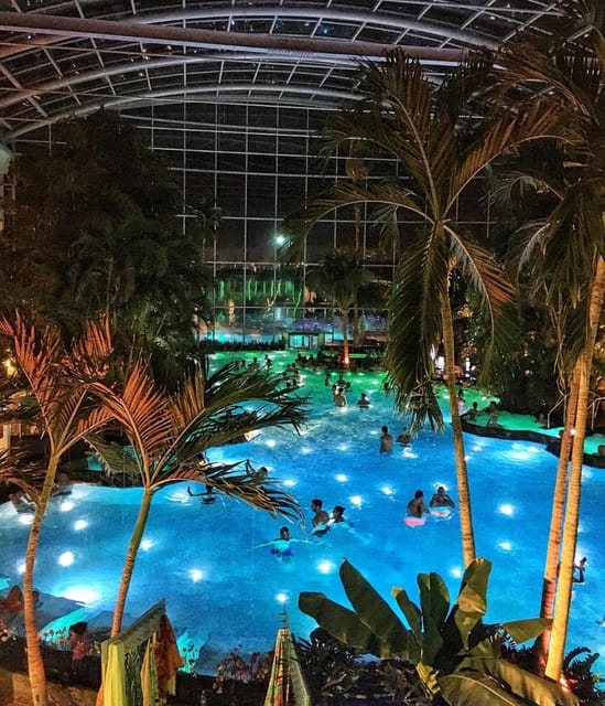 Bucharest: Therme Spa Night Experience with Transfer - Palm and Galaxy: what to prioritize when both are included