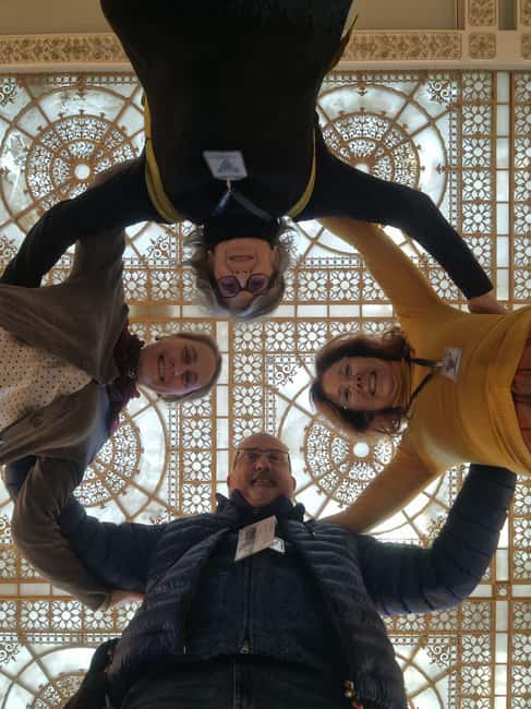 Bucharest: tour in the Parliament in Italian+exterior visit with guide - Stavropoleos Monastery, courts, and Dâmbovița: the neighborhood prep