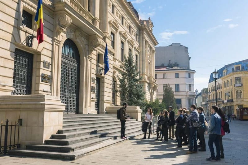 Bucharest: Tour of Old Town, Calea Victoriei & Communism - Calea Victoriei: French-style glamour meets political reality