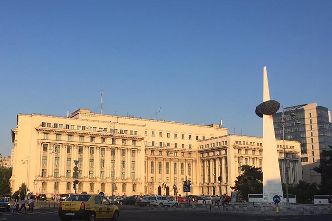 Contrasts of Communism - Small Group Walking Tour in Bucharest - Palace of Parliament: The Outside View of Ceaușescu’s Last Whim