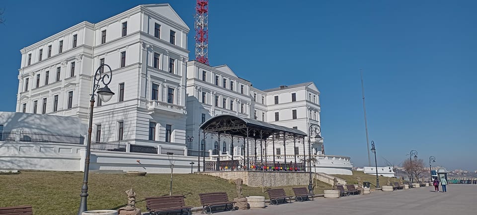 From Bucharest: Black Sea Constanța Day Tour - The Casino and Genoese Lighthouse: iconic waterfront stops