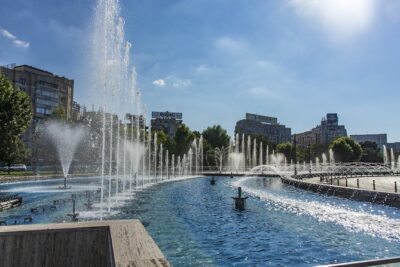 Guided Walking Tour of Historical Bucharest - Palace of Parliament and Piața Constituției: the communist-era wall you can’t miss