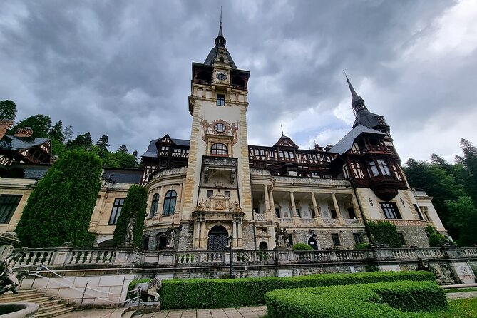 Legends & Stories from Transylvania -2 Castles & Brasov Old Town - Peles Castle: royal interiors, or a grounds-and-gardens day with a swap