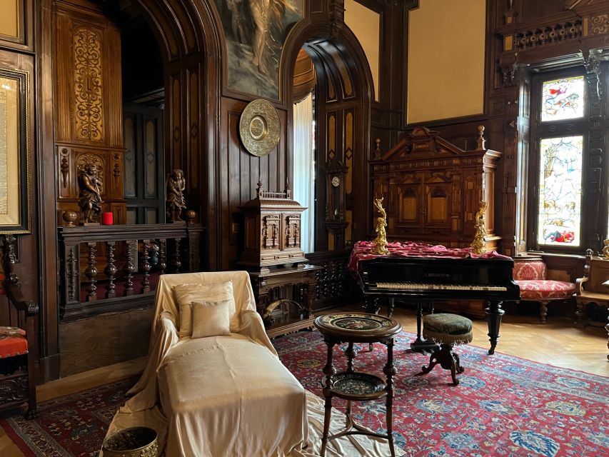 Peles & Cantacuzino Castles: Gourmet Wine & Cultural trip - Peleș Castle: German Renaissance glamour with royal-era details