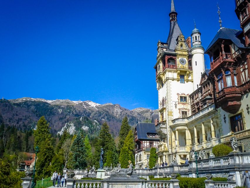 Peles, Dracula's Castles & Brasov: Private Day Trip & Pickup - Peleș Castle: royal rooms, real craftsmanship, and a timing tip