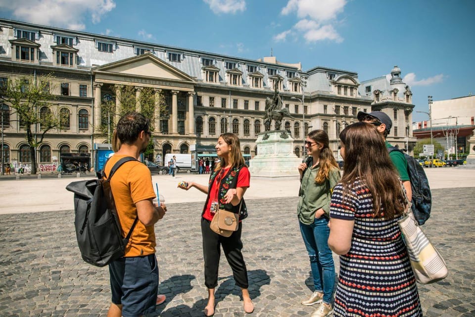 Private Bucharest: History & Food with Traditional Meal - Revolution Square: where the city’s modern story starts
