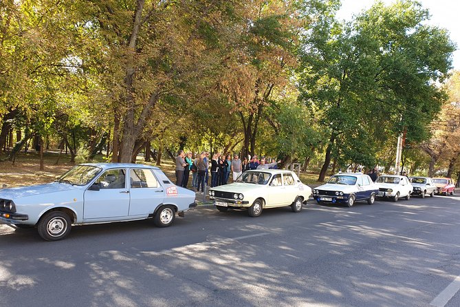 Private -RedPatrol Tour of Bucharest with a Romanian Vintage Car - Communist flats and a residential panoramic tour