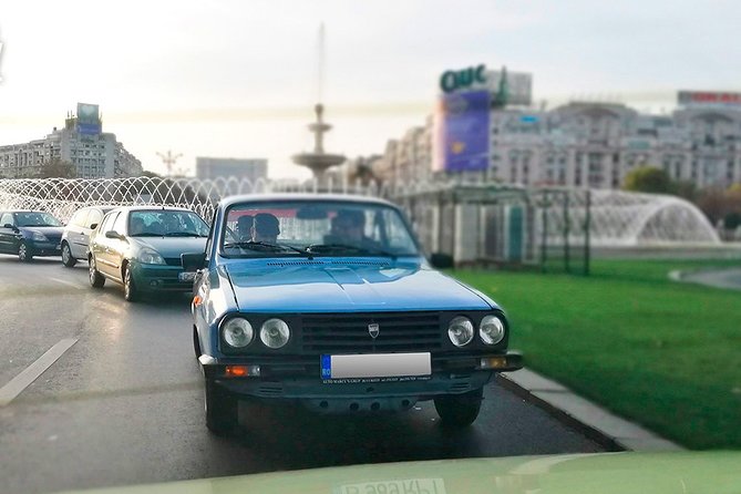 Private -RedPatrol Tour of Bucharest with a Romanian Vintage Car - Ceaușescu House and the unification monument