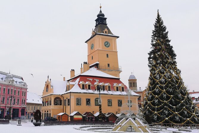 Private tour: Medieval cities of Transylvania, 2 Days from Bucharest - Brasov historical center: where Saxon heritage shows up fast