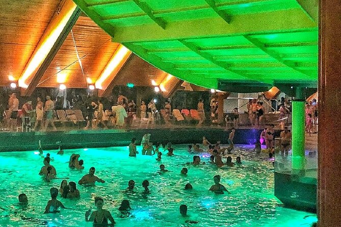 Relax and Fun at Thermal Spa Bucharest (Admission Ticket) - Palm: tropical plants, heated pools, and the sand-beach feeling