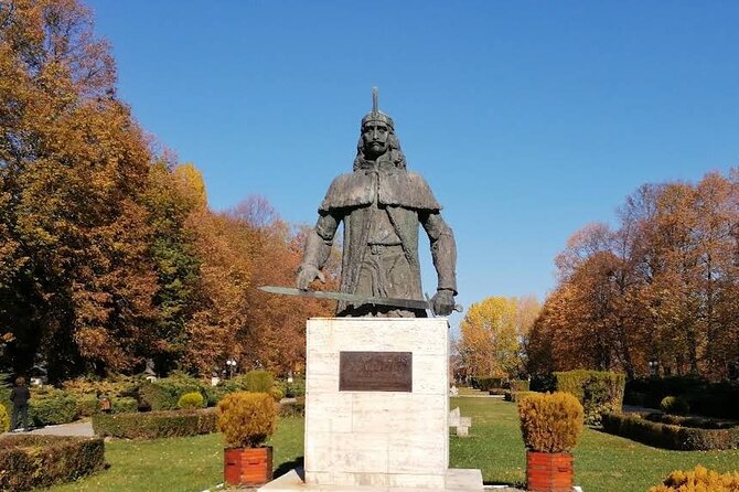 The Real Dracula's Castle in Targoviste, Winery and Dracula' Tomb - Chindia Park: a royal garden turned into a local hangout