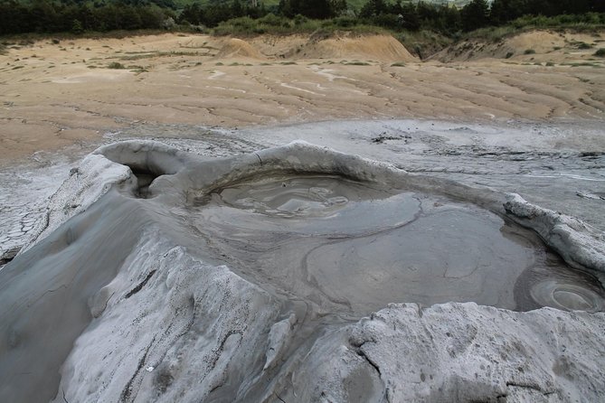The Salt Mines, The Winery, The Muddy Volcanoes! The Fixers Private Tour - Vulcanii Noroiosi muddy volcanoes: the lunar look, with a reality check
