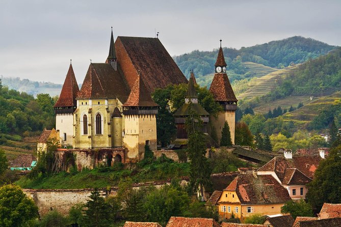 Transylvania Castles 4-day tour from Bucharest - Day 3: Biertan’s fortified church walls, Alba Iulia’s star fortress, Corvin Castle fantasy