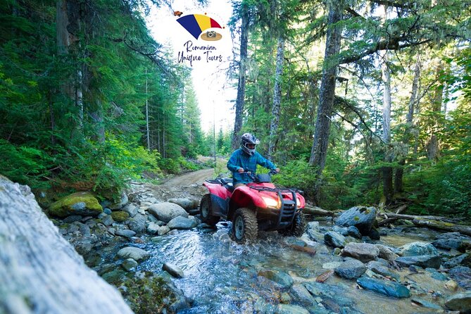 Triumph Arch, Paltinu Dam, Doftana, Small Group ATV Tour - Arcul de Triumf: the independence story behind the photo