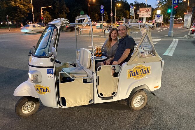 Tuk Tuk Bucharest Romantic Tour with miniBAR - Pickup on Strada Doamnei 8 (and Easy Downtown Access)