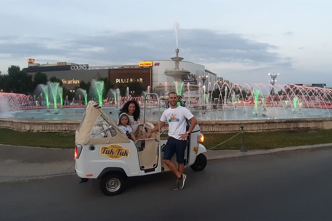 Tuk Tuk Bucharest Tour - Unique Experience in town! - Triumph Arch and National Village Museum Area: Independence and Old Houses