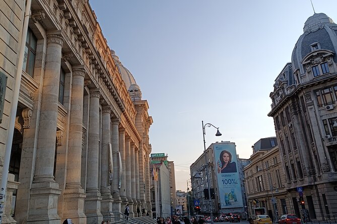 Walking Tour- Delightful Bucharest (Highlights, Stories, Sights) - National Military Club: power symbols without needing to go inside