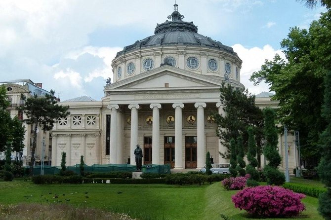 Walking tour of Bucharest - Stop 1: French Institute in Romania and the Reception Hall option