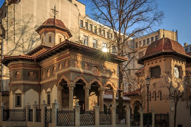 Walking Tour of Bucharest City Center - Private Tour - Old Town Bucharest: Princely Court, Dracula’s statue, and Manuc’s Inn