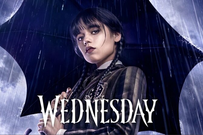 Wednesday Adams Family - Visit 6 filming locations, Private tour - Private tour logistics: pickup options and how the day is paced